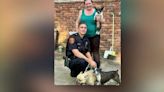 Suffolk police officer praised for saving dogs during Rocky Point house fire