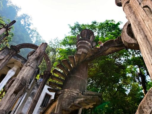 La fantasía del jardín creado por un “gringo loco” que parece escenario de El señor de los anillos