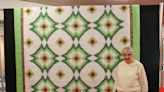Featured quilters Marilyn and Gunnar Johanson led Quilt Show