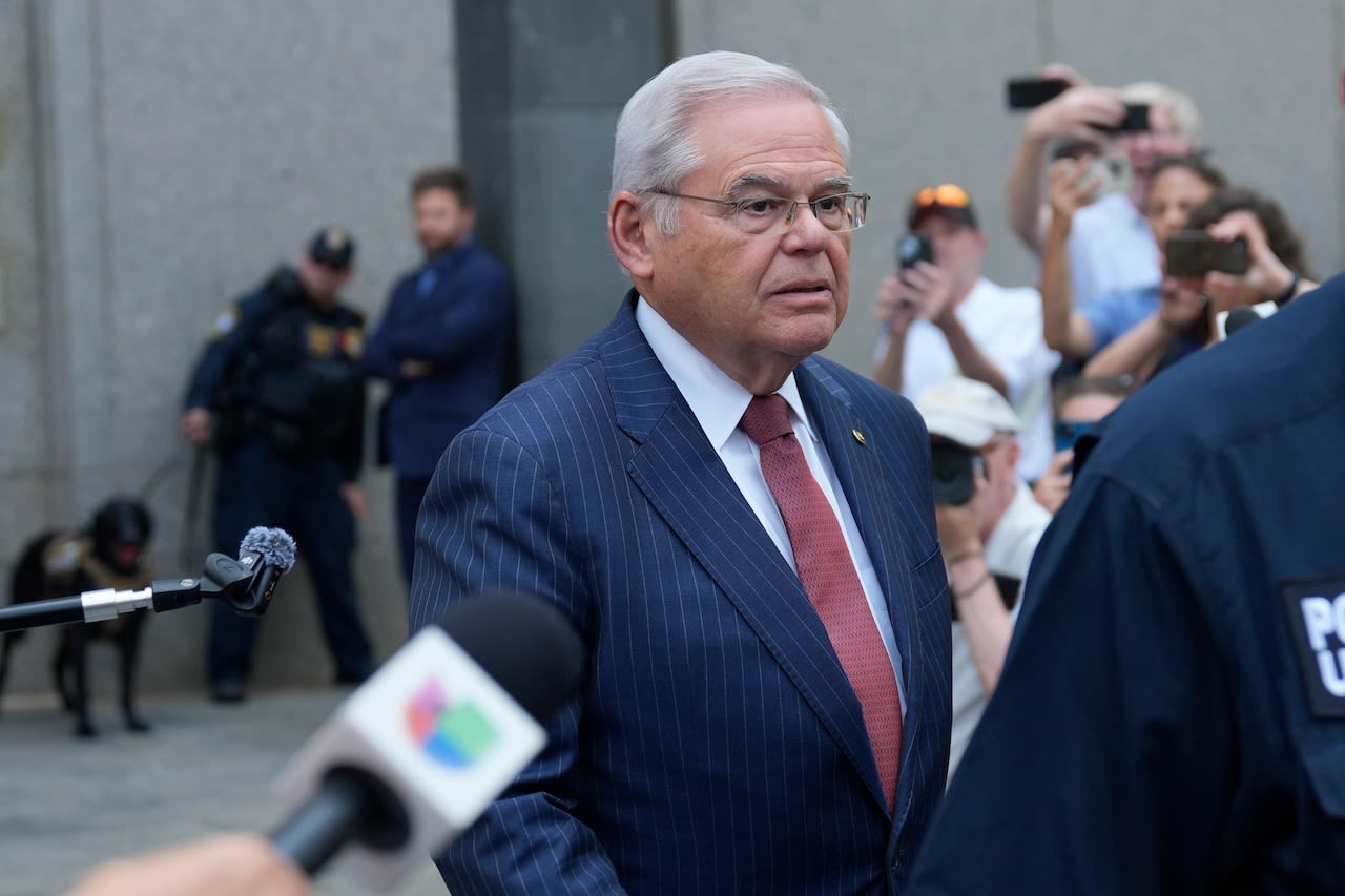 US Sen. Bob Menendez resigning from office following his corruption conviction