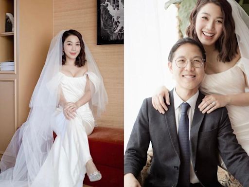 姜麗文香港補辦婚禮！大秀甜蜜結婚照 秦沛喜迎女婿 │TVBS新聞網