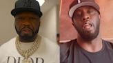 50 Cent arremete contra Diddy por acusaciones de tráfico sexual; “se va a poner bueno”