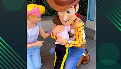 Mom 'floored' when Bo Peep signs with her son at Disneyland: Watch magical moment