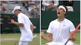 Wimbledon: Alastair Gray canta victoria antes de tiempo y se da con un palmo de narices