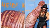 Heidi Klum, the queen of Halloween, outdoes herself with her most bizarre costume yet: a worm