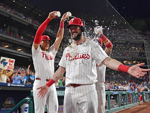 Phillies' next man up philosophy continues with David Dahl's 2-hit season debut