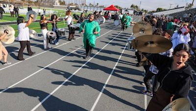 This high school marching band 'represents the soul of Inglewood'