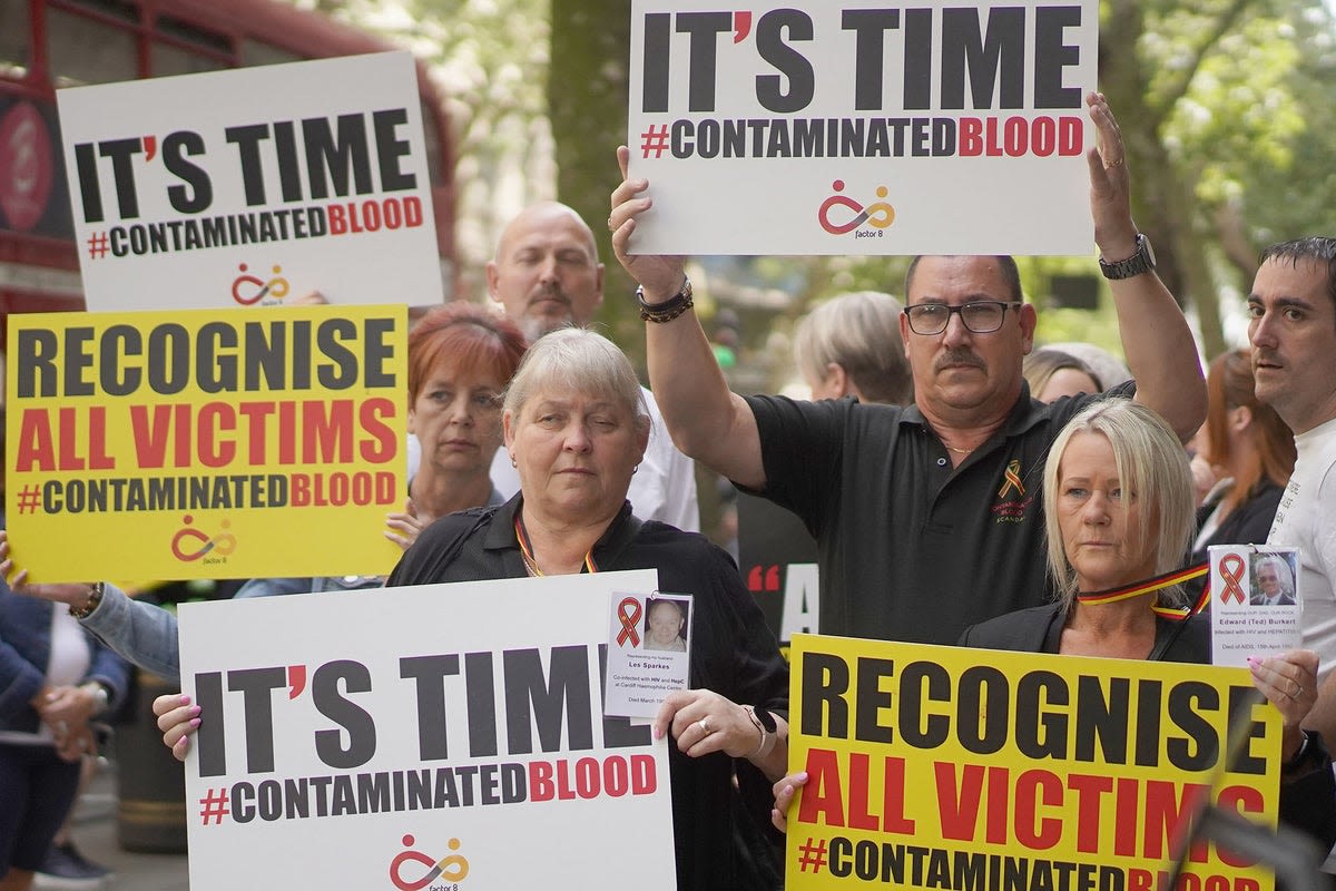 Contaminated blood victims were ‘unknowingly’ involved in studies, families say