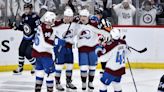 Rantanen scores twice in the 3rd period to lead Avalanche past Jets 6-3 and into the 2nd round