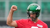 ‘I’m a little less triggered’: Aaron Rodgers is shifting his approach as Jets bask in Super Bowl hype