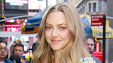 Amanda Seyfried's checked shorts suit is straight out of Cher Horowitz's wardrobe