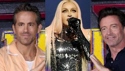 Ryan Reynolds y Hugh Jackman visitaron a Madonna para mejorar una escena de “Deadpool y Wolverine”