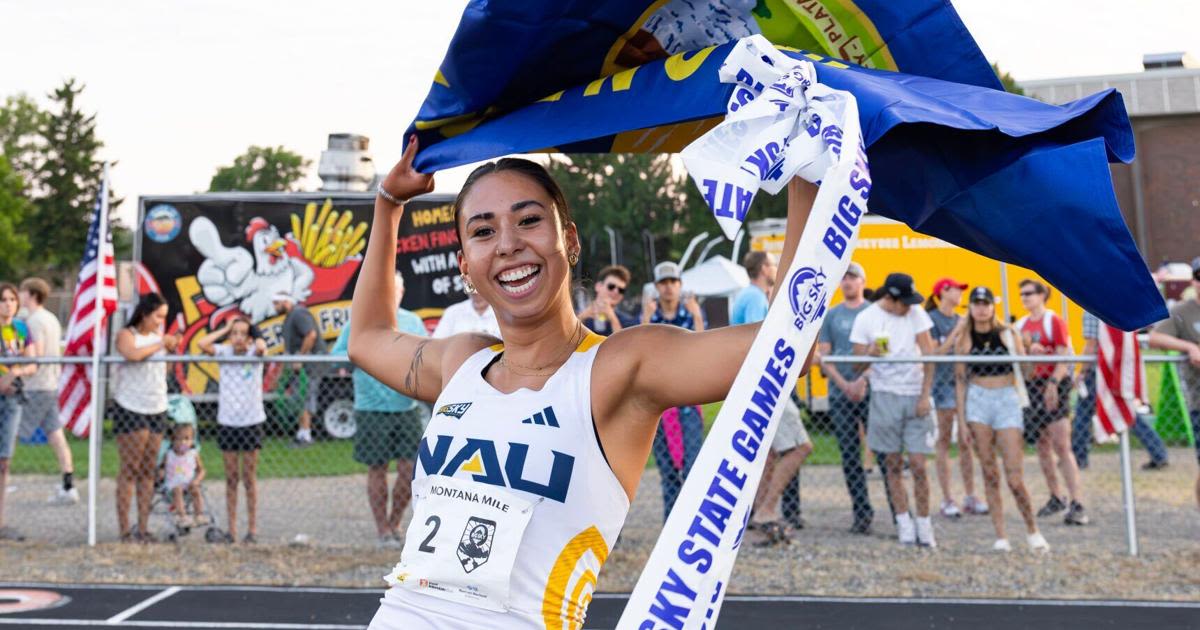 Bozeman grad Hayley Burns, Gallatin alum Carson Steckelberg capture Montana Mile titles