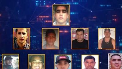 Esta es la lista de los 10 criminales más buscados de Venezuela