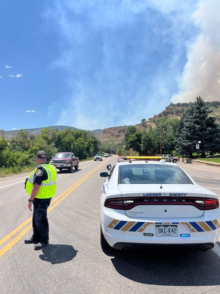 Live updates: Alexander Mountain Fire west of Loveland now 300 acres