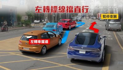 開車得蛇行？考驗駕駛操駕反應 台中新標線民眾怨像波浪路