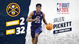 NBA Draft: NBA champion Denver Nuggets draft Jalen Pickett in Round 2