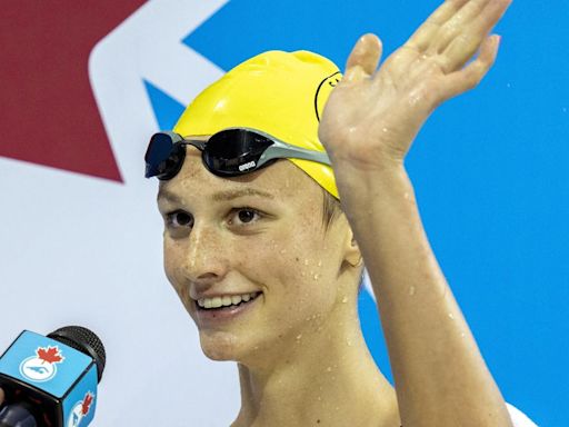 Swimming prodigy Summer McIntosh, a ‘force of nature’ heading for Paris Olympics