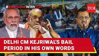 Kejriwal Mashup From Bail To Jail: Delhi CM's Hard-Hitting Speeches In 21 Days | Watch | TOI Original - Times of India Videos