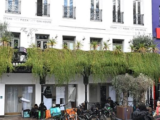 Marco Pierre White’s West End restaurant taken over by squatters who padlock doors after Gordon Ramsay’s pub invaded