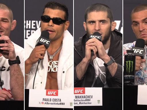 UFC 302 press conference: Best quotes from Islam Makhachev, Dustin Poirier, Sean Strickland, Paulo Costa