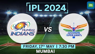 IPL 2024 MATCH 67 | Mumbai Indians Vs Lucknow Supergiants: Head To Head Stats