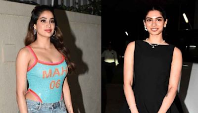 Janhvi Kapoor opts for bodysuit, Khushi Kapoor dons skater dress and we’re obsessed