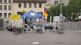 German police shoot knifeman who attacked far-right rally