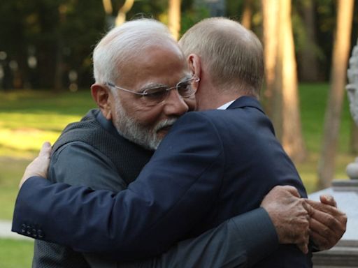 Fear of China is behind India's exuberant display of friendship with Vladimir Putin