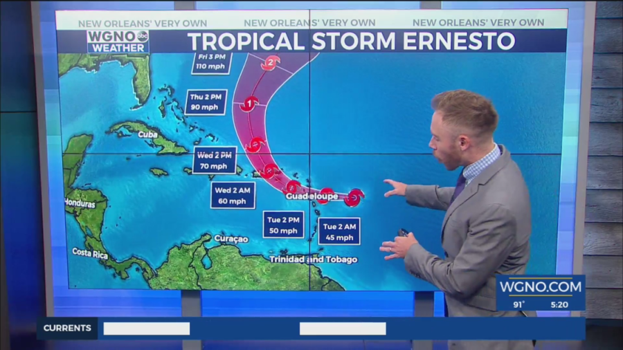 Heat Wave Continues. Ernesto Forms, Eyes The Virgin Islands and Puerto Rico.