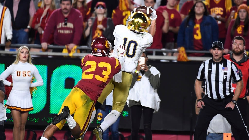 Notre Dame and USC to not be in primetime this year in LA?