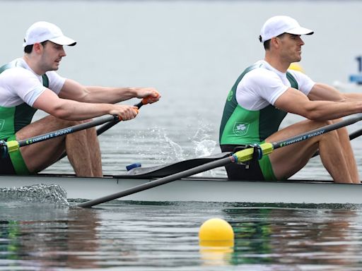 Phillip Doyle and Daire Lynch will be rowing for gold as they advance to the Double Sculls Final