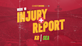 Wednesday injury report for Chiefs vs. Seahawks, Week 16