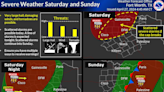 6 tornadoes hit North Texas on Friday; more storms, flooding to come Saturday: NWS