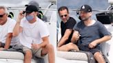 Leonardo DiCaprio and Tobey Maguire Spend Time at Club 55 Beach in France