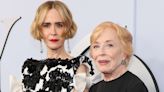 Sarah Paulson and Holland Taylor Coordinate in Black-and-White Looks for 2024 Tony Awards Date Night