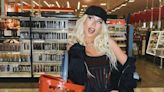 Christina Aguilera Went on a Target Run Wearing a Velvet Corset