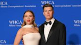 Michael Che tricks Colin Jost into cracking joke about wife Scarlett Johansson in Weekend Update