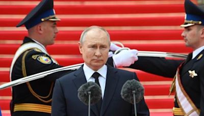 Ceremonia de entronización de Vladimir Putin en el Kremlin