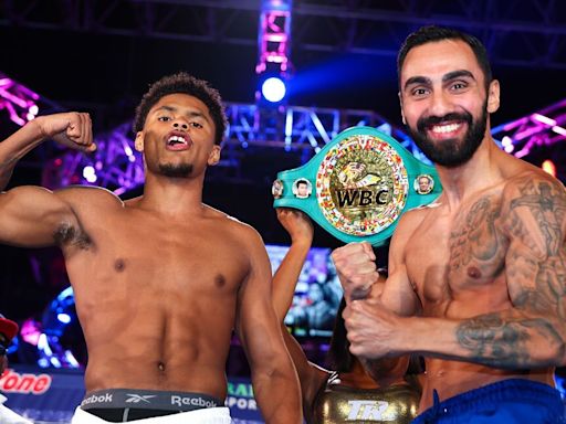 What the numbers tell us about Shakur Stevenson vs. Artem Harutyunyan