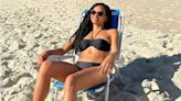 Lucy Ramos curte praia no Rio de Janeiro ao lado do marido: 'Bom demais'