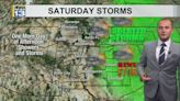 Severe storms return Saturday afternoon to eastern New Mexico