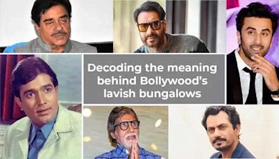 Shivaay, Aashirwad, Ramayan - Decoding the emotional and religious names of Bollywood’s lavish bungalow - Times of India