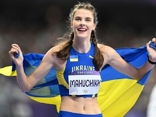 Ukrainian high jumper Mahuchikh dedicates gold to killed athletes