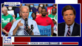 Tucker Carlson cuts into live Biden speech in an attempt to show mental decline but it backfires