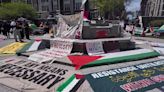 Will NYC pro-Palestinian demonstrators at Columbia University leave today?