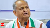Audio clip of former Rajasthan CM Ashok Gehlot's 'phone tap' talks with ex-aide surfaces | India News - Times of India