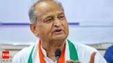 Audio clip of former Rajasthan CM Ashok Gehlot's 'phone tap' talks with ex-aide surfaces | Jaipur News - Times of India