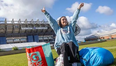 Edinburgh Eras Tour: Taylor Swift superfan travels 14 hours to be first in queue