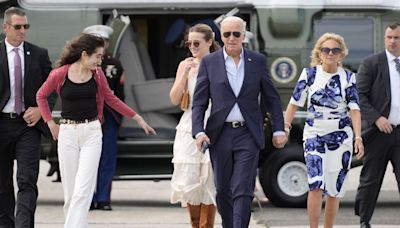 Gathered at Camp David, Biden's family tells him to stay in the race and keep fighting